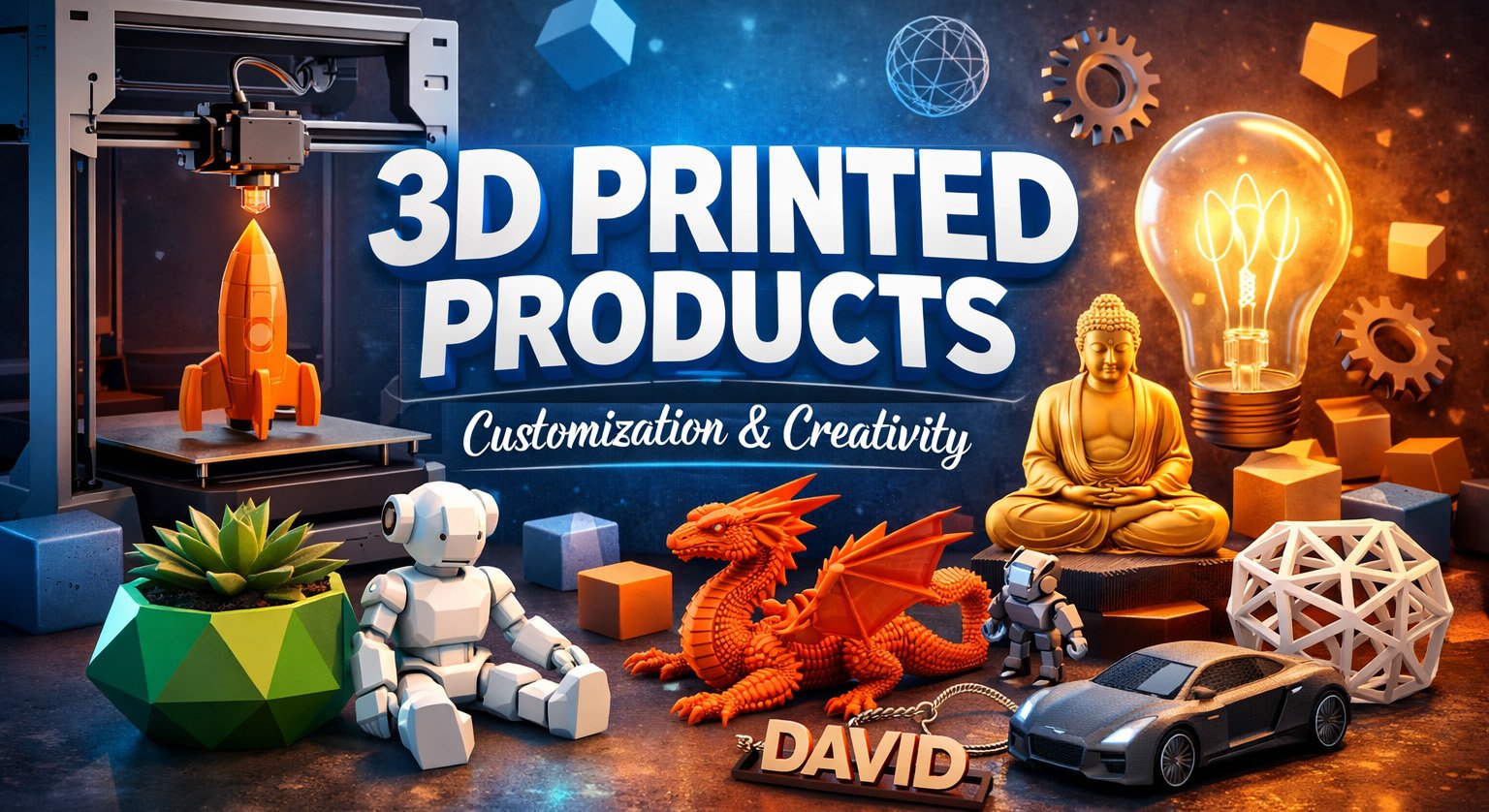 How 3D Printed Products Are Redefining Customization & Creativity
