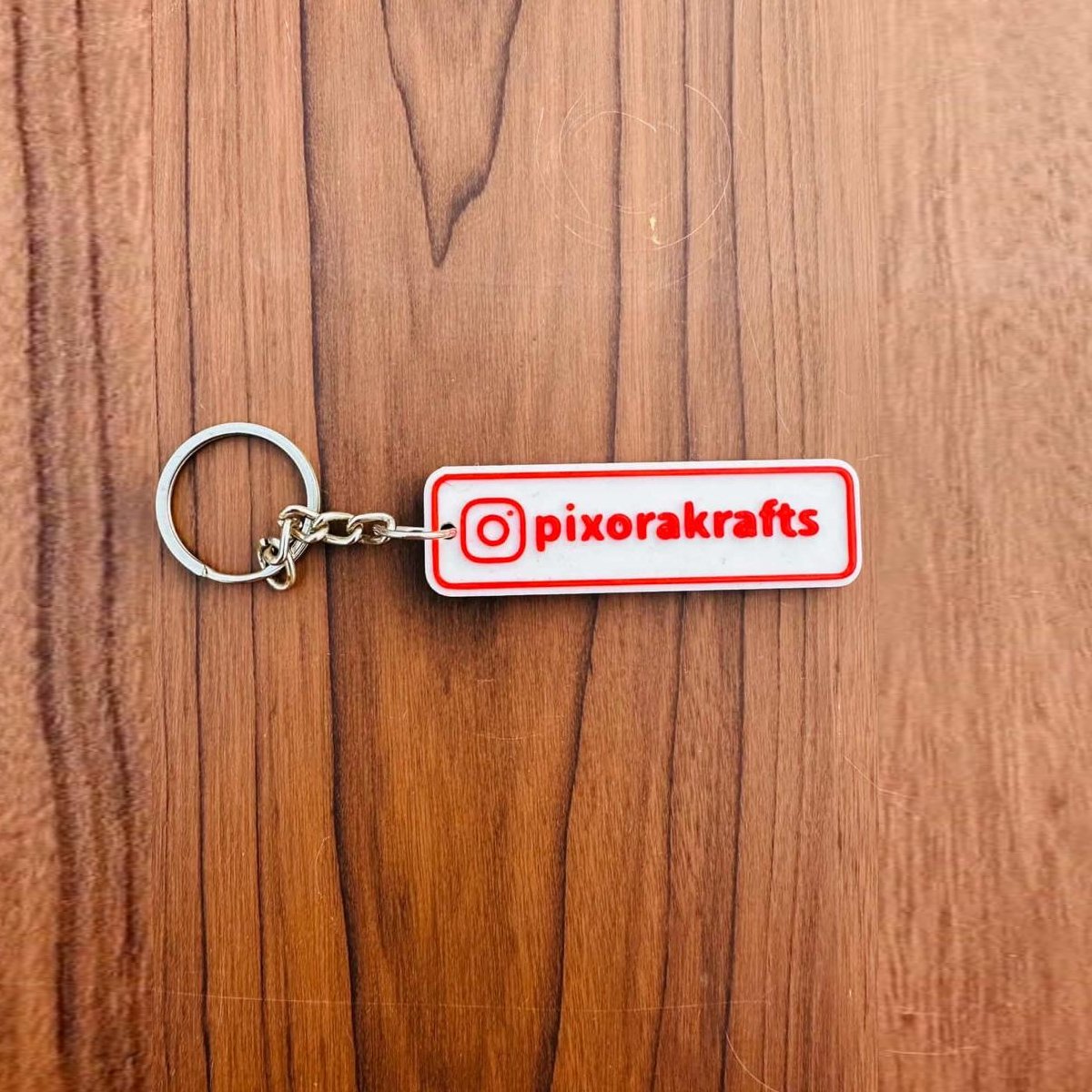 Instagram ID 3D Printed Keychain