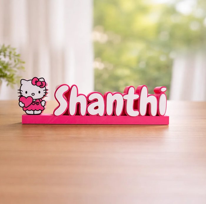 Pixora Krafts - Custom Desk Names